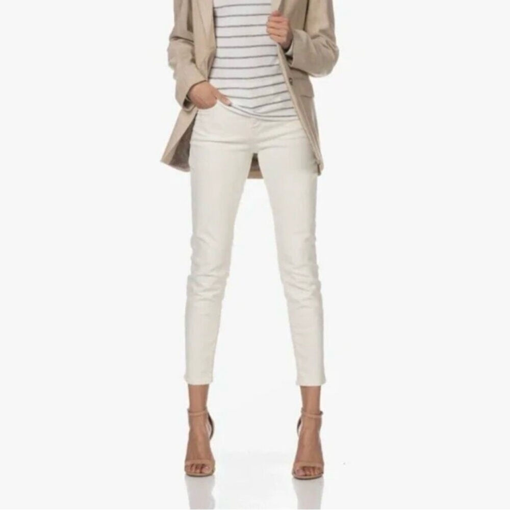 Closed Baker Skinny Jeans in Light Beige Size 26 Made in Italy